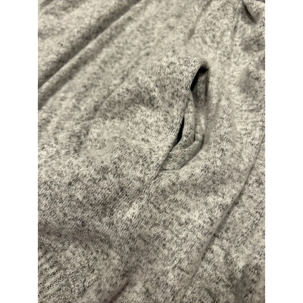 Lola and grace Women's Gray Pullover Sweater L Oversized